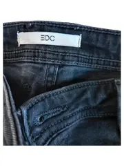 Vorschaubild 5 von EDC Damen Jeans Straight Leg Grau W29 L30 Casual 100% Baumwolle