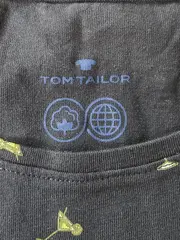 Vorschaubild 4 von Damen T-Shirt Gr. M Blau Kurzarm Baumwolle Grafik Muster Freizeit