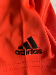 Vorschaubild 4 von Sport Shirt Kinder Gr. 140 Orange Streifen Logo-Print