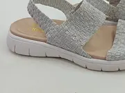 Vorschaubild 3 von Sandalen Damen Gr. 40 Silber Komfortabel Sommerschuhe