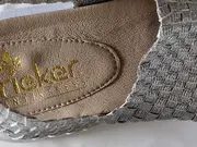 Vorschaubild 6 von Sandalen Damen Gr. 40 Silber Komfortabel Sommerschuhe