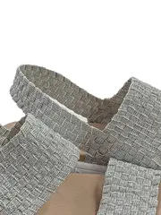 Vorschaubild 4 von Sandalen Damen Gr. 40 Silber Komfortabel Sommerschuhe