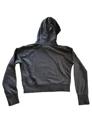 Vorschaubild 2 von Kapuzenpullover Kinder Gr. 156/158 Schwarz Cropped Hoodie