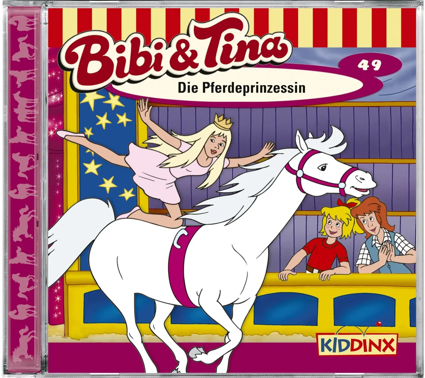 Bibi & Tina Hörspiel CD 49 Die Pferdeprinzessin Kiddinx Deutsch ab 6 Jahre