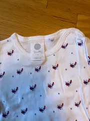 Vorschaubild 2 von Baby Body Gr. 74 Mehrfarbig Flugzeug Sterne