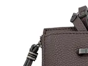 Vorschaubild 4 von Handytasche Umhängetasche Leder Dunkelbraun Crossbody Bag NEU