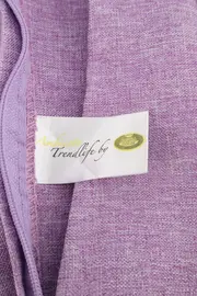 Vorschaubild 2 von Dekokissen Bezug Lila Uni Modern Minimalistisch Polyester Kissenhülle