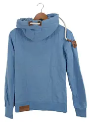 Vorschaubild 2 von Damen Kapuzenpullover Hoodie Gr. 36/S Blau Casual Sportlich