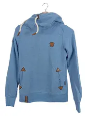 Vorschaubild 1 von Damen Kapuzenpullover Hoodie Gr. 36/S Blau Casual Sportlich