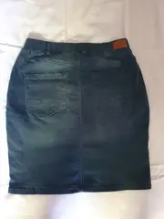 Vorschaubild 2 von Jeansrock Damen L Blau Casual Midirock