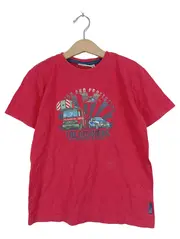 Vorschaubild 1 von Kinder T-Shirt Logo-Print Rot Gr. 128 Baumwolle Casual