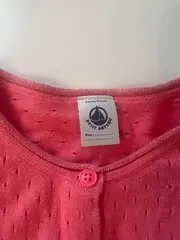 Vorschaubild 2 von Strickjacke Mädchen Gr. 95/98 Pink Casual Lochmuster