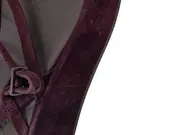 Vorschaubild 3 von Damen Zehentrenner Sandalen Gr. 39 Braun Modern Plateau