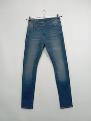 Vorschaubild 2 von Kinder Jeans Slim Fit Blau Gr. 164 Baumwolle Freizeit
