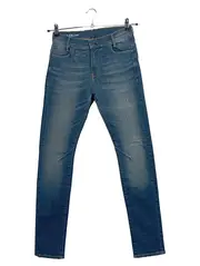 Vorschaubild 1 von Kinder Jeans Slim Fit Blau Gr. 164 Baumwolle Freizeit