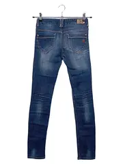 Vorschaubild 2 von Damen Skinny Fit Jeans W24/L32 Blau Casual Baumwolle