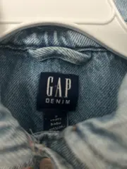 Vorschaubild 2 von Mädchen Jeansjacke Gr. 98 (3T) Blau mit Rüschen Casual