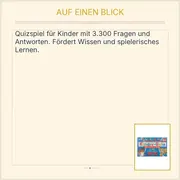 Vorschaubild 4 von Quizspiel Kinder Lernspiel Allgemeinwissen 3300 Fragen Tiger ab 6 Jahre