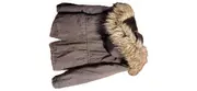 Vorschaubild 2 von Damen Parka Jacke Gr. 36/S Oliv Casual Outdoor Fellkapuze