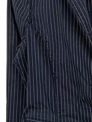 Vorschaubild 6 von Damen Blazer gestreift Blau Gr. 36 Business Sakko