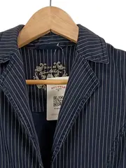 Vorschaubild 3 von Damen Blazer gestreift Blau Gr. 36 Business Sakko