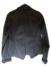 Vorschaubild 2 von Damen Blazer gestreift Blau Gr. 36 Business Sakko