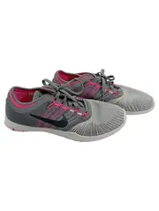 Vorschaubild 1 von Damen Laufschuhe Grau Pink Größe 36.5 Sport Sneaker