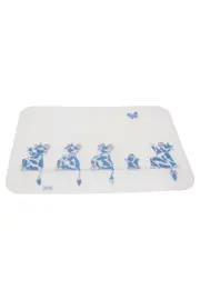 Vorschaubild 2 von Platzset Mehrfarbig Kuh Tiermotive Kunststoff Vintage Tischset Alltag