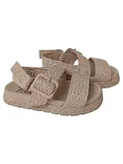 Vorschaubild 1 von Kinder Sandalen Gr. 23 Beige Bohemian geflochten Sommerschuhe