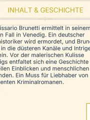 Vorschaubild 3 von Venedig Donna Leon Krimi Commissario Brunetti 2. Fall Diogenes