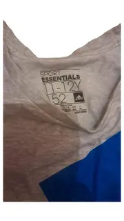 Vorschaubild 2 von Sport Essentials T-Shirt Kinder Grau Gr. 152 Logo Kurzarm