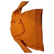 Vorschaubild 2 von Kinder Kapuzenpullover Gr. 104 Orange mit Waschbär-Aufdruck