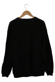 Vorschaubild 2 von Herren Pullover Gr. 52/L Schwarz Casual Baumwolle Langarm