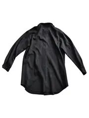 Vorschaubild 3 von Damen Hemdbluse Schwarz Gr. S Modern Langarm