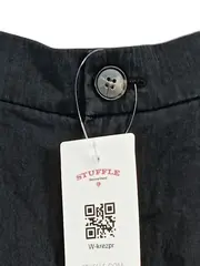 Vorschaubild 2 von Damen Shorts Schwarz Gr. 36 Casual Bundfalten Reißverschluss