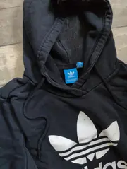 Vorschaubild 3 von Damen Kapuzenpullover Hoodie Gr. 36;S Schwarz Sportlich Logo