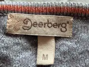 Vorschaubild 5 von Damen Strickjacke Gr. 38 Blau Casual Baumwolle mit Muster