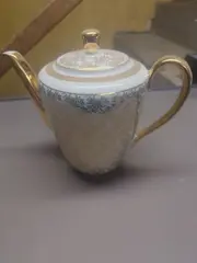 Vorschaubild 2 von Teekanne Keramik Gold Florales Muster Klassisch