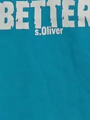 Vorschaubild 6 von Kinder Jungen T-Shirt Blau Gr. 104/110 mit Slogan Kurzarm