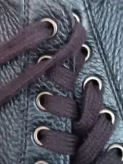 Vorschaubild 5 von Damen Schnürschuhe Sneaker Gr. 39 Blau Casual Leder Optik