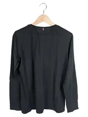 Vorschaubild 2 von Langarmshirt Kinder Gr. 176 Schwarz Casual Baumwolle Logo