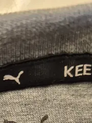 Vorschaubild 4 von Kinder T-Shirt Gr. 116 Grau Logo Print Sportshirt Jungen