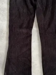 Vorschaubild 3 von Damen Cordhose Schlaghose Gr. 36 Retro Schwarz