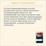 Vorschaubild 3 von Arne Dahl Tiefer Schmerz Taschenbuch Psychothriller Deutsch
