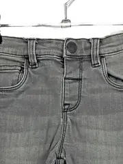 Vorschaubild 2 von Jeans Slim Fit Kinder Mädchen Gr. 104 Grau Casual