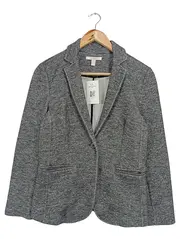 Vorschaubild 1 von Damen Blazer Grau Gr. 36/S Klassisch Business