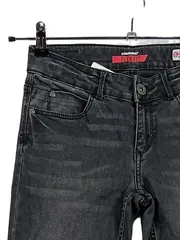 Vorschaubild 3 von Kinder Jeans Slim Fit Gr. 14 Grau Casual