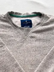 Vorschaubild 3 von Herren Pullover Grau Meliert Gr. 50/L Casual Langarm