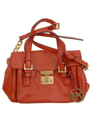Vorschaubild 1 von Damen Henkeltasche Leder Orange Elegant Business Tasche