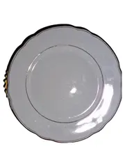 Vorschaubild 1 von Platzteller Weiß Porzellan Klassisch Rund 20cm Teller